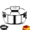 Bakeware Tools Flan Mold Stainless Steel Pan Easy To Remove After Cooking Effectively Pressure Cooker Accessories Drop