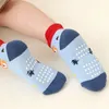 Kids Socks 12 Pairs Non Slip Toddler with Grip for Boys Girls Baby Infants Anti Skid Cotton Crew 1 7Years L221203