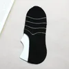 Men's Socks Spring And Summer Stripes Male Black White Casual Men Invisible