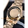 Super Mens Watch V5 40mm Daydate Oro 18 carati Meccanico completamente automatico con movimento stabile in Asia Specchio in vetro zaffiro Cinturino in acciaio fine Orologio da polso da lavoro