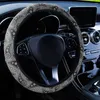 Steering Wheel Covers High Quality Cover Diameter Bohemia Style Floral Print 14.5 Inches To 15 In 4 Seasons Use