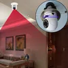 IP Cameras 2.0 Million Pixels Single Doul Light Source Smart Dual-band WiFi 1080P Outdoor Network Light E27 Bulb Camera Motion Detection