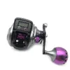 BAITCASTING REELS 161BB Line Counter Baitcasting Reel Digital Display Electronic Fishing Wheel Trolling 63 1 Ratio 10 kg Max Drag Casting Reels 221203