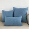 Pillow Solid Sofa Cover 30x50/40x40/45x45/40x60/50x50/55x55/60x60cm Decorative Throw Case For Car Seat Chair Decor