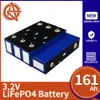 LifePo4 Солнечная батарея 3,2 В 161AH 1/4/8/16/32PCS Литий -фосфатный аккумулятор 12 В 24 В 36 В для RV Golf Car