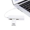 Consume electronics Type usb c Ethernet Network Card 3 Ports High-Speed 2.0 to RJ45 LAN Hub 10/100 Mbps Adapter Free Driver For Macbook mobile phone laptop