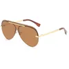 Piloot Fashion Sunglasses Brand Designer Letter Lettergebril frame buiten feestje zonnebril voor mannen dames multi color s165501659
