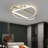 Luzes de teto em forma de atmosfera moderna LED moderna