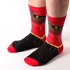 Chaussettes pour hommes mode Streetwear hommes coton hiver barbe Gentleman motif Hip Hop longue drôle pour hommes Calcetines Meias