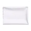 Serviette de Table YRYIE Polyester tissu tissu blanc serviettes de Table pour les fêtes de mariage Restaurant cuisine 10 pièces/lot 48cm carré