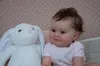 Puppen Puppen NPK 50CM Reborn Baby geborenes Mädchen Lebensechte echte Soft Touch Maddie mit handverwurzelten Haaren Hochwertige handgefertigte Kunst 221203