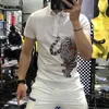 Erkek Polos Harajuku Trend Saf Pamuk Polo Kısa Kollu Sıradan Sweatshirt Gevşek Çift Tişört Tişört Elmas Stil Büyük Boy