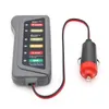 BT002 MINI12V Auto Digital Battery Tester Tool de diagnóstico Ferramenta múltipla Funções Testador Alternador 6 Luz LED para melhorar a porta do carregador de segurança de segurança Porta