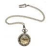 Pocket Watches Mechanical Watch Steampunk Retro Luxury Men's and Women's Fashion