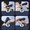 Masajeador de cuerpo completo Pistola de masaje Smart Hit Fascia Gun Herramienta de masajeador de cuello eléctrico para masaje corporal Relajación Fitness Alivio del dolor muscular 221203