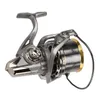 Reels de isca 48 1 roda giratória movimentação forte 15kg max drag 171bb rolos de pesca giratórios 221203