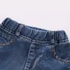 Jeans ienens 2-7y Fashion Boys Casual Troushers Baby Toddler Boy's Jenim Pants Crianças Crianças Slim Long Bottoms Roupas 221203