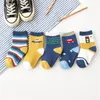 Kids Socks 5 Pairs Lot Winter Thicken Plus Cotton Children Wool Thermal Warm Sock Toddler Baby Boys Floor For 1 10 Years 221203