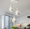 Lampes suspendues lumières luminaire de cuisine réglable rustique avec abat-jour en cristal lumière industrielle suspendue