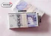 Best 3A Size Pound Prop money Copy Games UK Pounds GBP 100 50 Note Film di cinturini bancari Extra Bank Play Fake Casino Bo Booth4412652