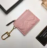 Porte-cartes en cuir véritable de qualité haut de gamme porte-cartes de luxe design portefeuille unique hommes femmes porte-monnaie original Mini portefeuilles poche pour clé fente intérieure