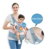 S Slings ryggsäckar 360 Ergonomisk ryggsäck Baby Hipseat som bär för barn Cartoon Wrap Sling Travel 0 36 månader 221203