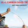 Spinning Rods Ultralight Carbon Fishing Lure 12 Tips Ull Casting Pole 2 Avsnitt 16818m mjuk bete vikt 115g 221203