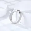 Anneaux de mariage MSR3029 Hommes Femmes S925 Sterling Silver Moissanite Stone Ring Unisex Jewelry