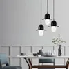 Lampy wisiork Nordic Post-Modern Creative Glass Bedroom Bedside Art Art Restaurant Bar Designer żyrandolowy