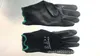 13G black nylon palm coated with PU PE302 Work gloves Protection of garden work