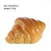 Night Lights Croissant Light Simulation Bread Shape Lamp Battery Operated Store Baking Room Decorations Lighting Novelty