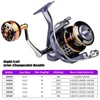 Baitcasting Reels Fishing HE20007000 Max Drag 85kg Spare Metal Spool Grip Spinning For Carp 221203