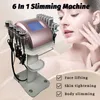 Portable gewichtsverlies machine 40k cavitatie Massager Buikbehandeling Vet Verwijdering RF Anti-aging 5 in 1 multifunctioneel gebruik