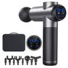 Helkroppsmassager Massage Gun Massager LCD -skärm 99Gears 8Heads Electric Fascia Gun For Neck Foot Body Massager 221203