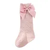 Cotton Knee High Socks Baby Girls Newborn Infant Toddler Kids Children Stockings