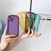 Pour Iphone Phone Cases 14 14plus couverture Antichoc Silicone Bumper Clear Se 2 Caméra Protection Couverture Transparente 11 12 13 Pro Max Xr X Xs 7 8 Plus