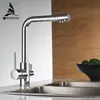 Kitchen Faucets Filter Deck Mounted Mixer Tap 360 Rotation with Water Purification Features Crane For WF0175 221203