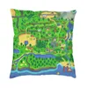 Pillow Soft Stardew Valley Map Throw Case Home Decor Custom Square Video Games Cover 45x45 Pillowcover For Living Room