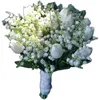 Fleurs décoratives simulées muguet main fleur mariée mariage photo tulipe calla lily bouquet