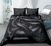 Bedding sets 3D Snake Style Bedding Set For Bedroom Soft Duvet Cover Bedspreads For Bed Linen Comefortable Quilt And Pillowcase 221208