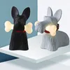 テーブルランプノルディックモダンカートゥーン子供用部屋ベッドサイドランプランプラウンジスタディクリエイティブボーンデコレーションライト樹脂ギフト犬