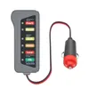 BT002 MINI12V Auto Digital Batterie Tester Diagnose -Tool Mehrfachfunktionen Tester Alternator 6 LED -Licht zur Verbesserung der Fahrsicherheitsauto -Ladeanschluss