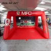 Jeu de tir de Football gonflable 4x3, jeux de cible de Football gonflés pour enfants, amusant en plein air avec souffleur gratuit-1