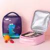 Рюкзаки детская сумка для ланча мультфильм кулер портативная изолированная коробка термическая холодная контейнер школьный пикник для студенческих путешествий 221203