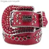 2022 Cinture di moda per donna Designer Uomo Cintura con strass Bb Simon con strass scintillanti come regalo huiya062993