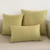 Pillow Solid Sofa Cover 30x50/40x40/45x45/40x60/50x50/55x55/60x60cm Decorative Throw Case For Car Seat Chair Decor