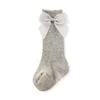 Chaussettes hautes en coton pour bébés filles, bas pour nouveau-nés, enfants en bas âge