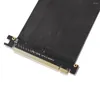 Computer Cables PCI Express 16x Flexibel kabelkort H￶g hastighetsf￶rl￤ngning Port Adapter Riser 1 Slot PCIe X16 f￶r 1U 2U 3U Mining Miner