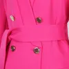 fashion women suit designer clothes blazer belt spring new released tops E131