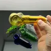 2022 Super Skull Ghost Head Pipe en verre Bongs en verre Tuyaux de brûleur à mazout Tuyaux d'eau Fumer